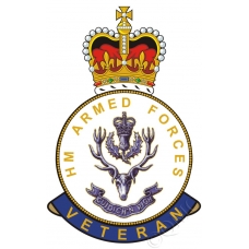 Queens Own Highlanders HM Armed Forces Veterans Sticker